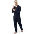 thumbnail image 6 of Fruit of the Loom Men's Flannel Top and Bottom Pajama Set, Sizes S-5XL, 6 of 9