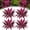 4 Pcs, variant on 2/4/6/8 Pcs Artificial Ti Plant, Large Realistic Artificial Boston Fern & Dragon's Blood Tree Plants with Vibrant Pink/Purple Leaves, UV Resistant Fake Ferns for Outdoors Home Garden Wedding (8 Pcs)