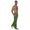 thumbnail image 3 of Fun Boxer Mens Pajama Pants St.Patrick Green Lounge Pants, Rub For Luck, Size: Small, 3 of 3