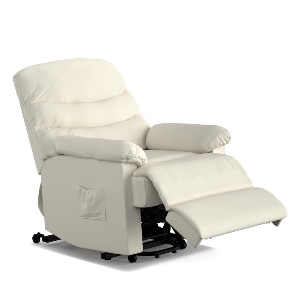 Homesvale Ordway Renu Leather Wall Hugger Power Recliner and Lift Chair