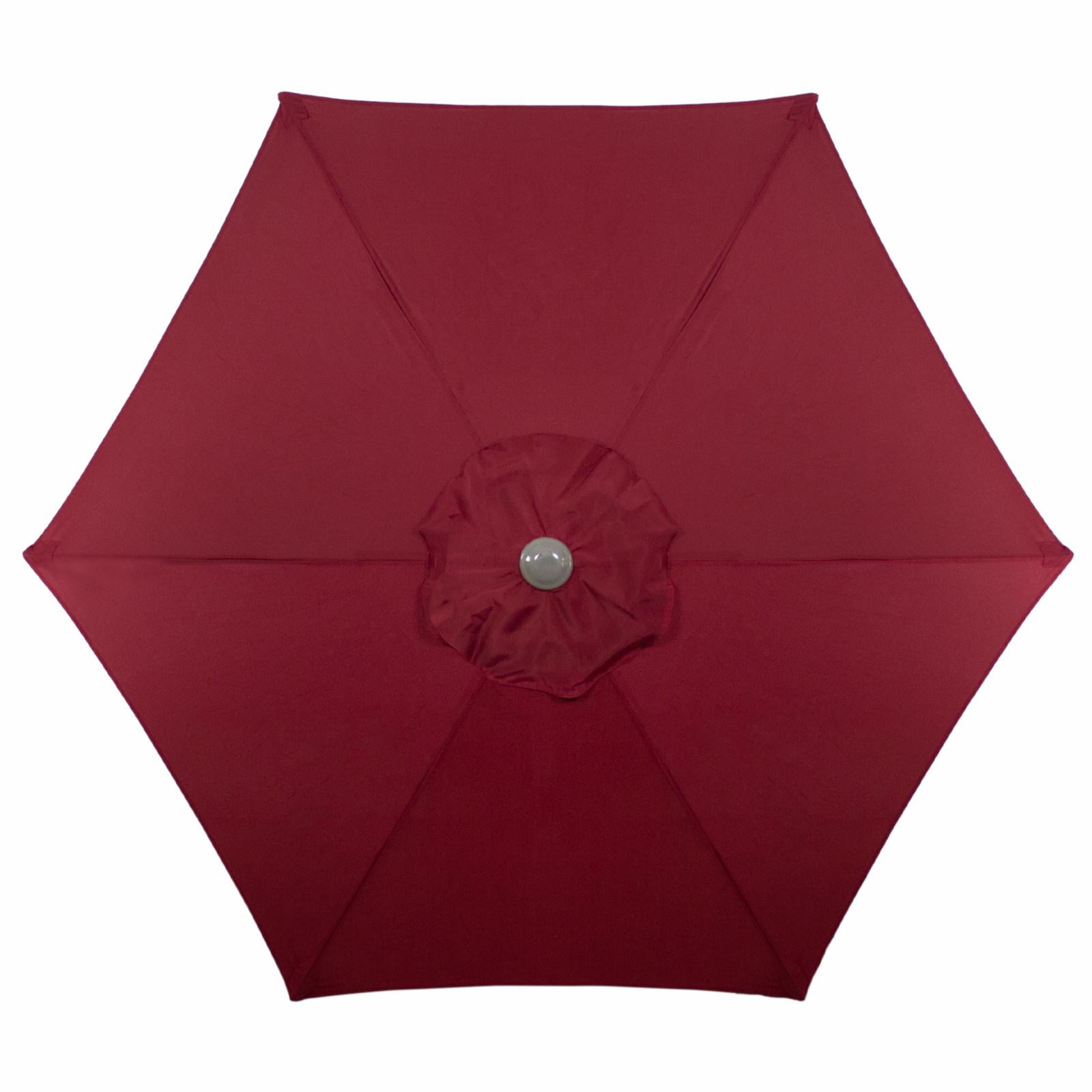 Northlight 7.5 ft. Outdoor Patio Market Umbrella with Hand Crank