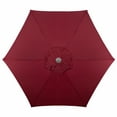 thumbnail image 3 of Northlight 7.5 ft. Outdoor Patio Market Umbrella with Hand Crank, 3 of 6