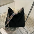 thumbnail image 2 of CoCopeaunts Women Corduroy Tote Bag Canvas Shoulder Handbag Casual Crossbody Bag Retro Corduroy Messenger Hobo Bag, 2 of 3