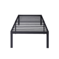 thumbnail image 2 of Merrland Twin Size Metal Bed Frame, 18" Platform Bed with Large Under-Bed Storage Space, Noise-Free, Easy Assembly, Black, 2 of 8
