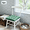 Green, variant on Oaskys 6 Pack Plush Dining Chair Cushions, Soft Seat Pads with Adjustable Tie Straps for Home Office Living Room