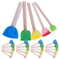 thumbnail image 2 of Miangastore 25pcs Kids Painting Use Sponge Brush Portable Graffiti Sponge Brush Practical Painting Brush, 2 of 9