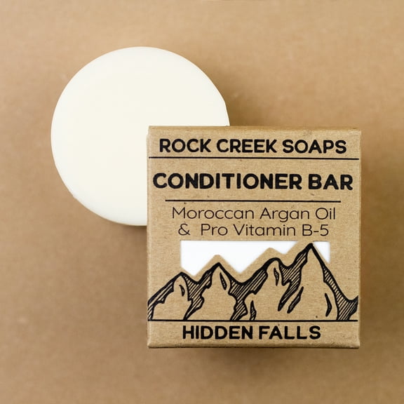 Rock Creek Soaps - Solid Conditioner Bar - Hidden Falls