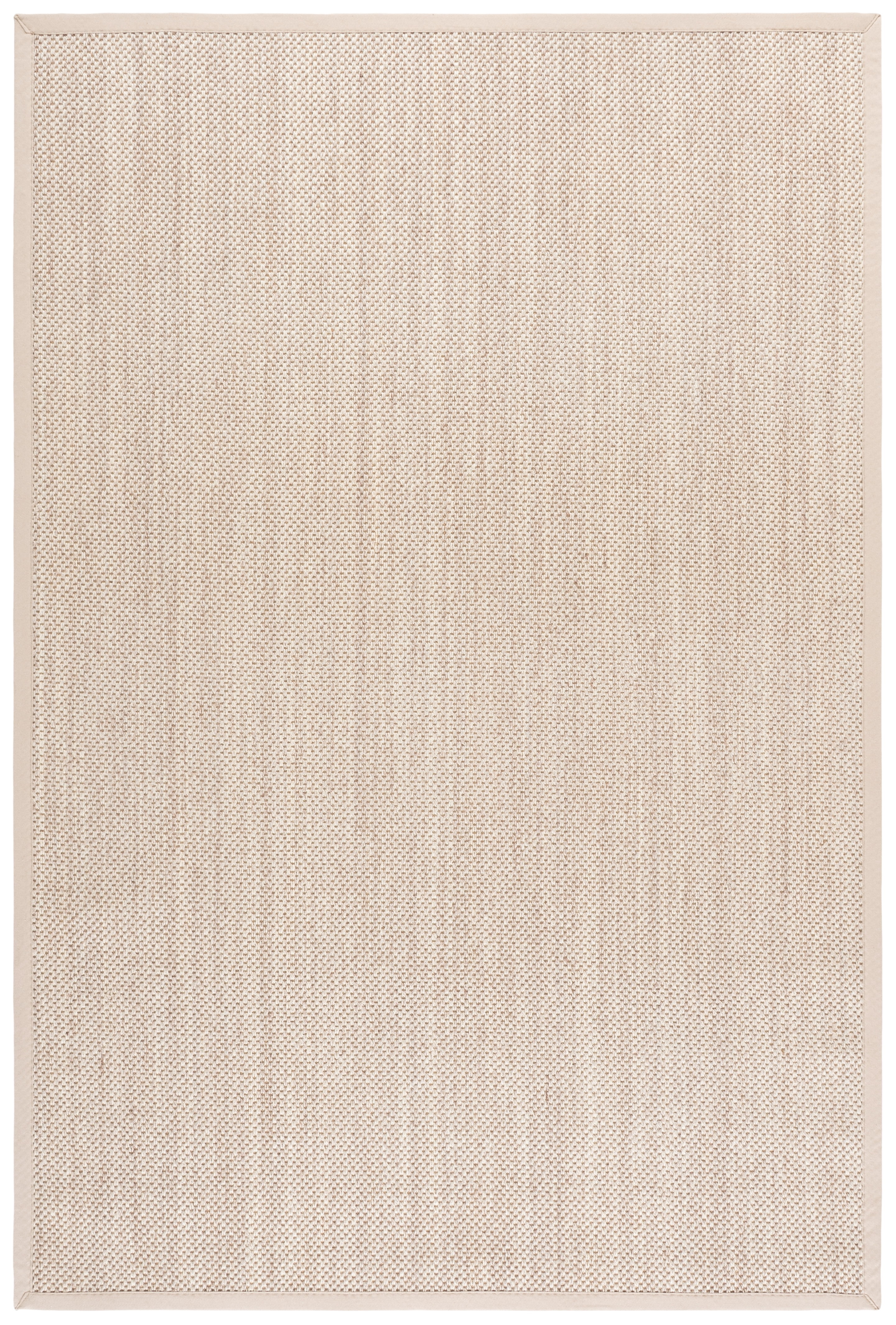 Safavieh Natural Fiber Kentigern Solid Area Rug, Marble/Beige, 6' x 8'