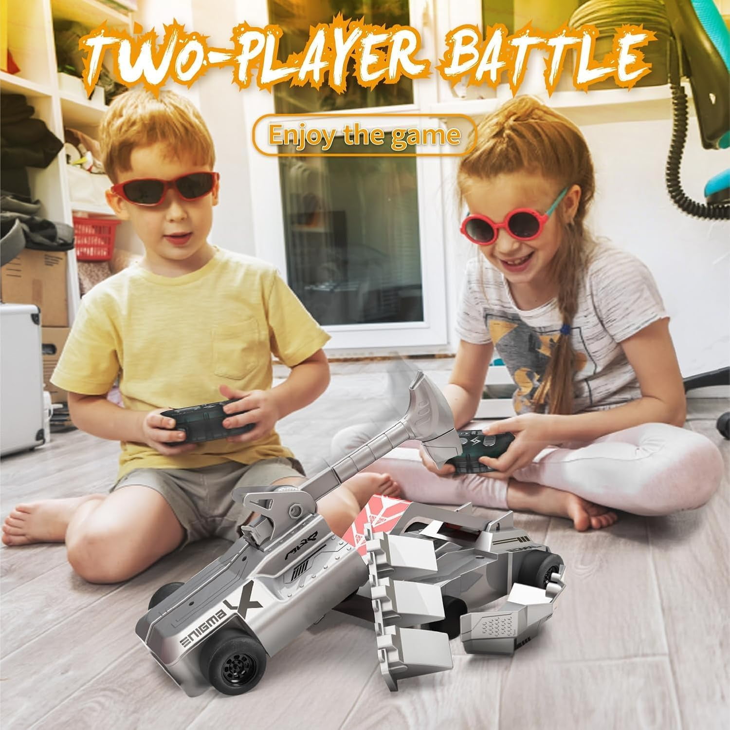 Remote Control Battle Robots, 2.4 G Rc Fighting Robots Wars Battle Bots, Wireless 2-Player Fighting Robot Stem Toys