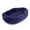 Dark Blue, variant on Majestic Pet Sonora Bagel Pet Bed for Dogs, Calming Dog Bed Washable, Sand, Small