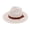 Gray, variant on HONHUZH Summer Hats Womens Wide Brim Sun Hat With Leather Belt Foldable Beach Travel Hat