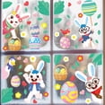thumbnail image 2 of Injueey Pegatinas estáticas de 6 uds., pegatina electrostática de conejito bonito, pegatina de cristal de Animal encantador, accesorios Kits de decoración para fiestas, 2 of 6