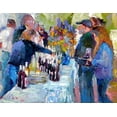 thumbnail image 2 of Wallich, Richard 14x12 White Modern Wood Framed Museum Art Print Titled - Wine, 2 of 4