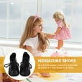 thumbnail image 5 of MRLESS 1 Pair of Doll Dressing Boots Doll PU Boots Miniature 18-inch Doll Shoes, 5 of 7