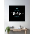 thumbnail image 2 of Sleep All Day Nurse All Night Poster Wall Art, Modern Wall Decor, 24x36 UNFRAMED, 2 of 3