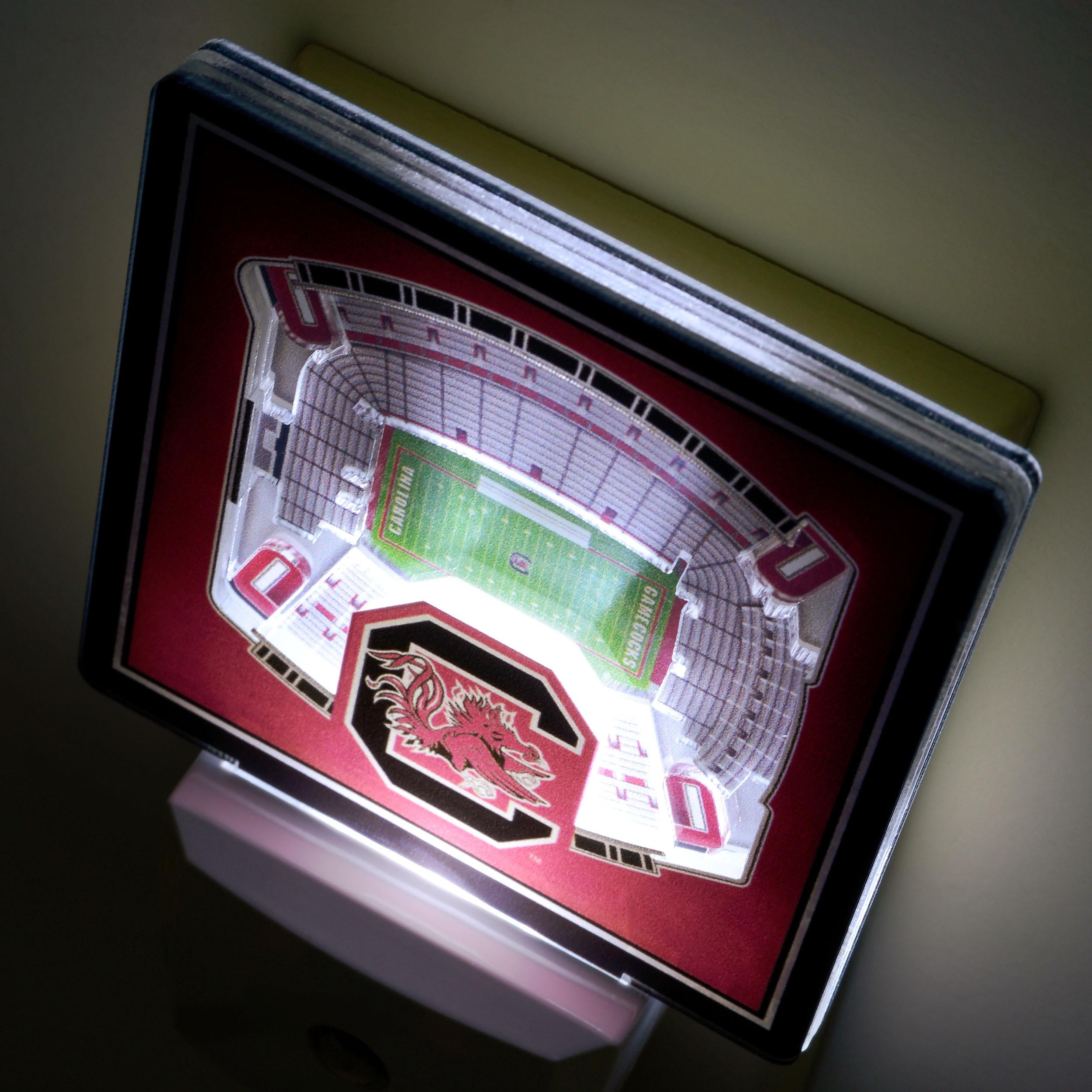 YouTheFan NCAA South Carolina Gamecocks StadiumView Nite Light