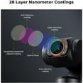 thumbnail image 5 of K&F CONCEPT UV/CPL/ND Filter Set Compatible with DJI Osmo Pocket 3, 6 Pack Magnetic UV+CPL+ND16/PL+ND32/PL+ND64/PL+ND256/PL Protection Polarizer Neutral Density Filters, Multi Coated HD Optical Glass, 5 of 7