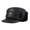 Black, variant on Men's Hat Thicken Real Leather Fur Baseball Caps With Ears Warm Dad's Hats Bomber ,Beautiful Craftsmanship