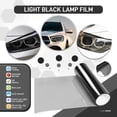 thumbnail image 2 of Light Black Headlight Tint Wrap,Vinyl Film for Car Headlights and Taillights, Matte Finish/Smoked Look, Anti-Scratch Automotive Exterior Styling Accessories(12"×60"), 2 of 8