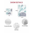 thumbnail image 7 of Turquoise Coastal Kitchen Dish Towels for Drying Dishes Set of 3, Summer Lobster Coral Nautical Waffle Weave Microfiber Hand Tea Bathroom Towels Quick Dry & Absorbent Towel 12x12, 7 of 7