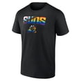 thumbnail image 2 of Men's Black Phoenix Suns Pride T-Shirt, 2 of 3