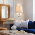 thumbnail image 5 of PARTPHONER 22" Bedside Desk Lamps Vintage Nightstand Lamps with Linen Shades, Washed Blue, 5 of 6