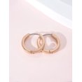 thumbnail image 5 of Titanium Huggie Earrings for Women Men, Small Hoop Earrings Hypoallergenic Earrings for Sensitive Ears, 5 of 10