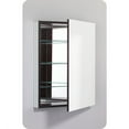 thumbnail image 4 of Robern PLM2430G 23.25 x 30 x 4 in. Flat Top & Polished Edge Non-Handed Reversible Classic Gray Interior Non-Electric PL Series Cabinet, 4 of 10