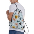 thumbnail image 3 of Drawstring Backpack - elephant tree Splash Proof Small Drawstring Gym Bag for Women Men, Cinch Sports String Bag Backpack for Travel Swimming Beach, 3 of 8