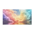 thumbnail image 2 of Dailycode Colorful Clouds on Sea Bathroom Rugs Non Slip Absorbent Soft Plush Quick Dry Bath Mat, 39"x20", 2 of 8