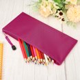 thumbnail image 6 of Uxcell A6 Document Pocket Storage Pouch Waterproof Zipper File Bags, Rose Red 10 Pack, 6 of 6