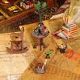 thumbnail image 3 of Juego de rincón para libros de bricolaje RONSTONE Bookknook-Creativity, rompecabezas de madera 3D, 3 of 7