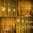thumbnail image 6 of Curtain Light Star Icicle Indoor/Outdoor USB 8 Lighting Modes Remote LED String, 6 of 6