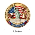 thumbnail image 6 of 250 Anniversary Keepsake, USA 250th Anniversary Commemorative Keepsake, 1776-2026 Patriotic Decorative Figurine Ornaments, Historical Collectible Room Showcase Decoration, 1.6In, 6 of 6