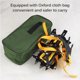 thumbnail image 2 of Hielo De 10 Dientes Cubierta De Zapato De Crampón Ajustable Taco De Montañismo Portátil Garra De Nieve Resistente Al Desgaste Durable Para Senderismo Escalada Pesca Sweethay OD007297-00, 2 of 7