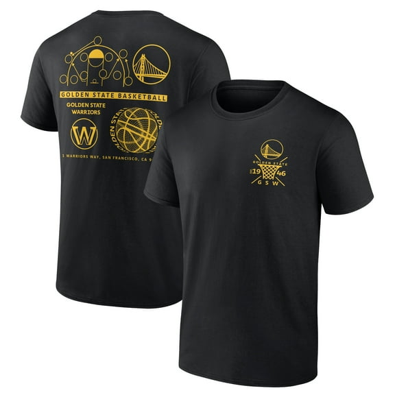 Men's  Black Golden State Warriors Street Collective T-Shirt