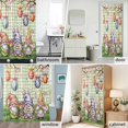 thumbnail image 2 of Spring Gnomes Easter Shower Curtain Set with Hooks, Happy Easter Color Eggs Tree Waterproof Fabric Bathroom Curtains Decor Home Accessories,72 X 84 Inch Extra Long, 2 of 9
