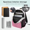 thumbnail image 5 of Yuyamidu Cute Axolotl School Backpack for Teen Girls Kids Bookbag for Ages 5 to 8 Middle School Backpack High School Book Bag with Smooth Zipper, 5 of 7