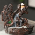 thumbnail image 7 of Ludlz Backflow Incense Holder Waterfall Incense Burner, Mountain Tower Censer Aromatherapy Ornament Home Decor Resin Mountains Rivers Incense Burners Holder Censer Aromatherapy, 7 of 7