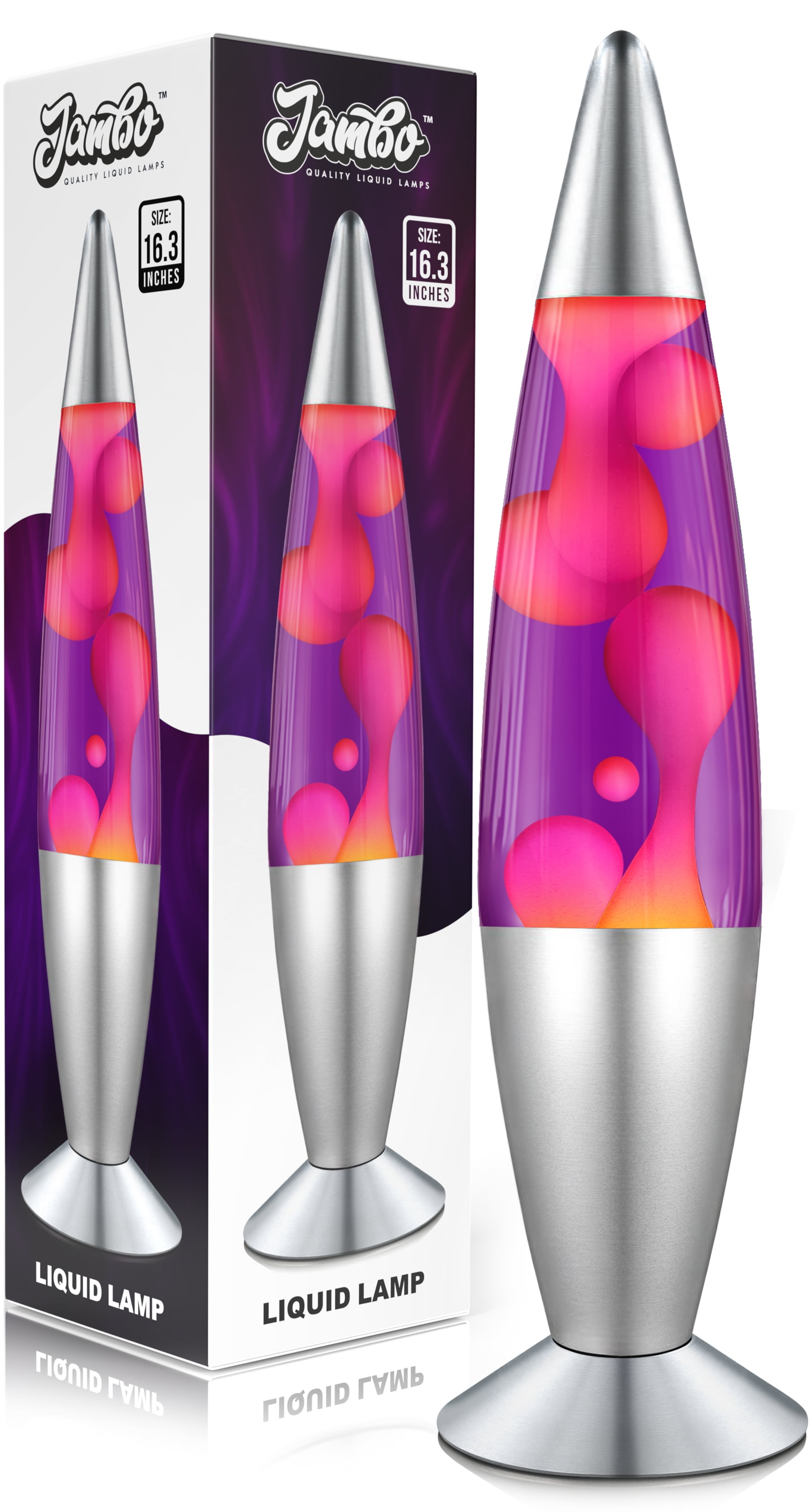 Lava the Original 14.5-Inch Colormax Lava Lamp with Volcano Decal