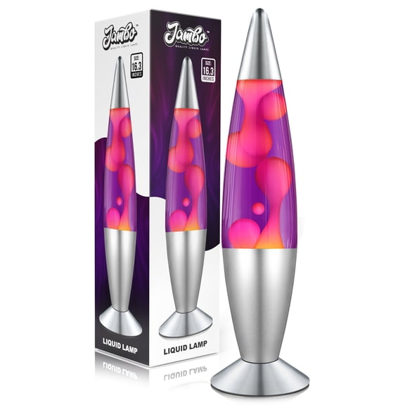 16-inch Motion Lamp with Pink Wax and Purple Liquid