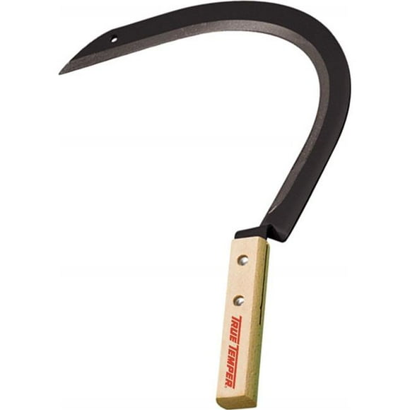 RazorBack 16 x 12 x 1.5 in. Grass Hook with Short Wood Handle