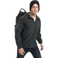 thumbnail image 7 of Men's Fleece Jacket Tactical Full-Zip Winter Coat Jackets Multi Pockets, 7 of 7