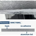 thumbnail image 3 of 5mm 40"×60" Reflective Foam Insulation Shield Core Radiant Barrier, with Single-Sided Aluminum Foil,for Thermal Insulation of Cargo Door, Ceilings, Roofs, 3 of 6