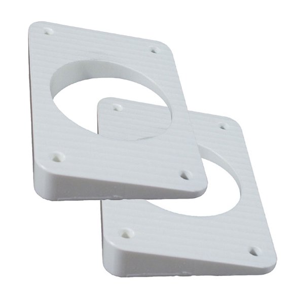 WP-150WHA-1 TACO Wedge Plates for Grand Slam Outriggers - White