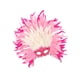 thumbnail image 5 of Tocado de plumas para cosplay, accesorios para fotos, diadema, disfraz, mascarada, fiesta Rosa Blanco, 5 of 9