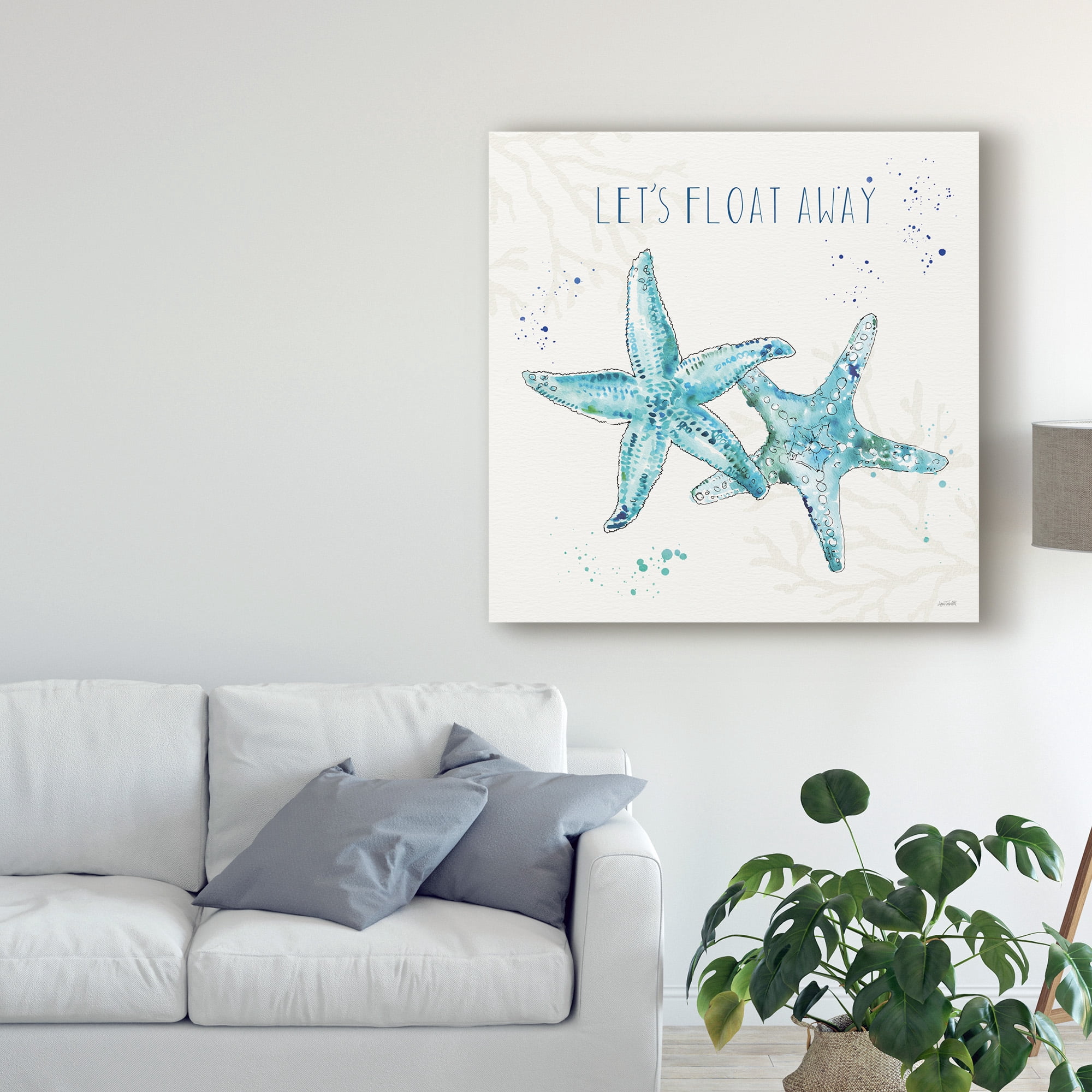 Trademark Fine Art 'Deep Sea VI' Canvas Art by Anne Tavoletti