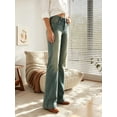 thumbnail image 7 of JOLIP Women's High Waist Flare Jeans, Soft Stretch Bootcut Denim Pants With Embroidered Back Pockets, 7 of 7