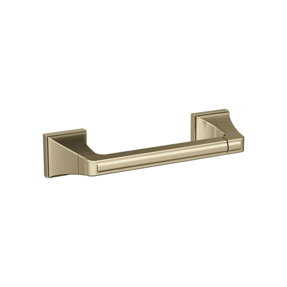 Amerock Mulholland Golden Champagne Pivoting Double Post Toilet Paper Holder