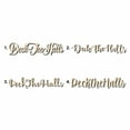 thumbnail image 1 of Deck The Halls Sign Unfinished Wood Cutout Home Decor DIY Option 3- 30" Wide / 1/4", 1 of 3